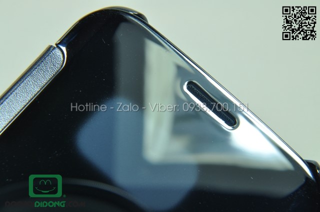 Bao da Samsung Galaxy S6 Edge Clear View Cover chính hãng