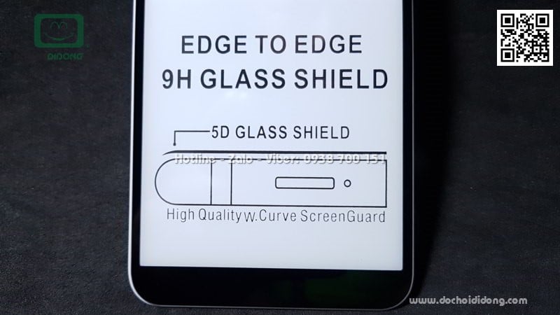 Miếng dán cường lực Samsung J4 Plus full màn hình Zacase full keo