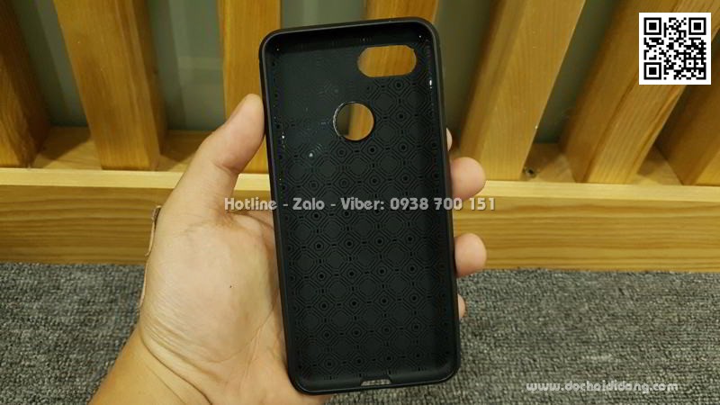 Ốp lưng Google Pixel 3 dẻo vân da