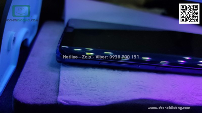 Miếng dán cường lực Samsung Note 9 Zacase trong suốt keo UV cao cấp