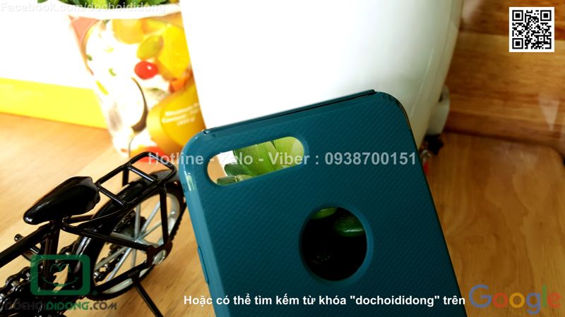 Ốp lưng iPhone 8 Plus Baseus chống lưng nam châm