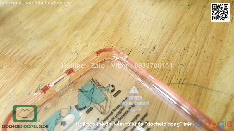 Ốp lưng iPhone 7 Ringke dẻo trong cao cấp