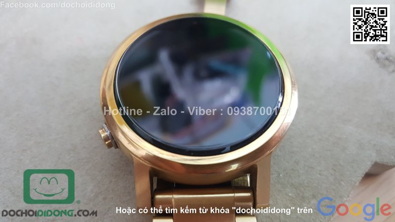 Miếng dán cường lực đồng hồ Moto 360 42mm Gor 9H