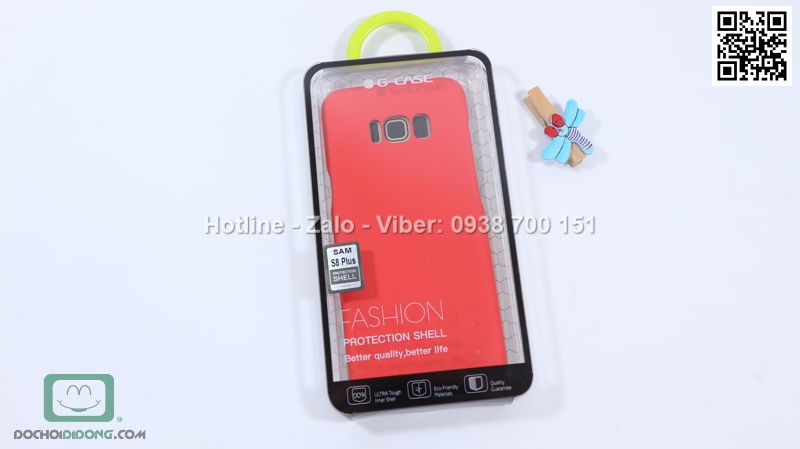 Ốp lưng Samsung Galaxy S8 G Case vân da cao cấp êm ái