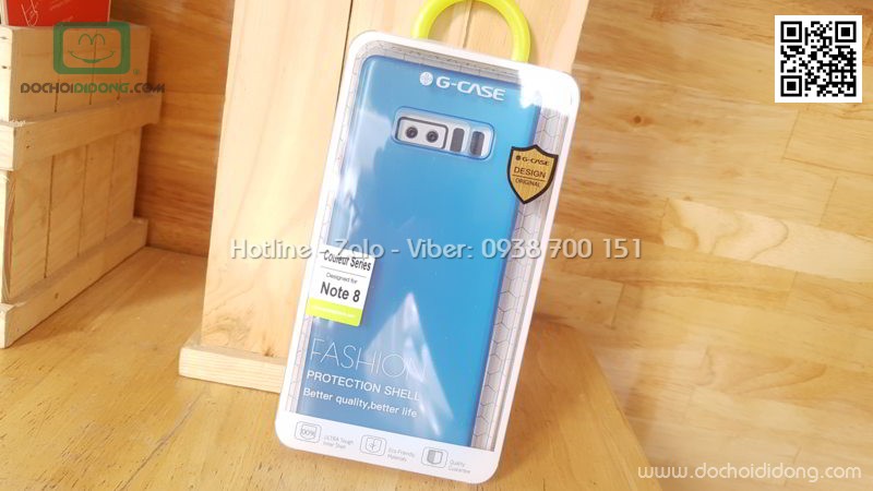 Ốp lưng Samsung Note 8 G-Case Couleur Series dẻo siêu mỏng