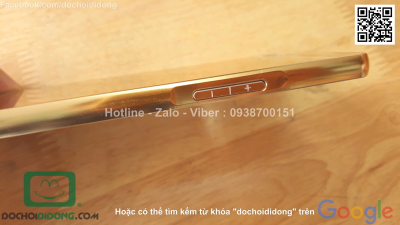 Ốp lưng OPPO R7S viền nhôm lưng tráng gương