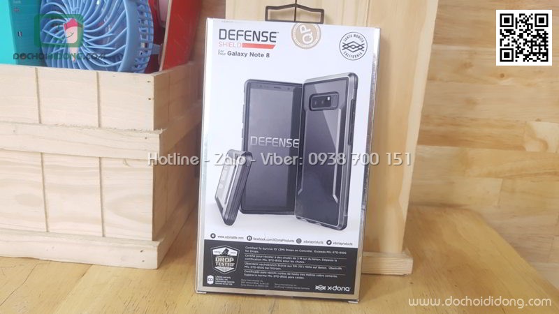 Ốp lưng Samsung Note 8 X-Doria Defense Shield