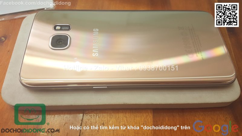 Miếng dán màn hình Samsung Galaxy S7 Edge X-One full 2 trong 1