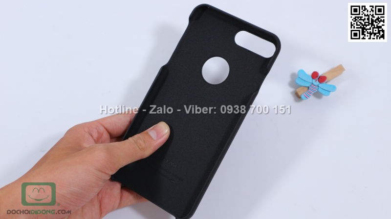 Ốp lưng iPhone 7 Plus G Case vân da cao cấp êm ái