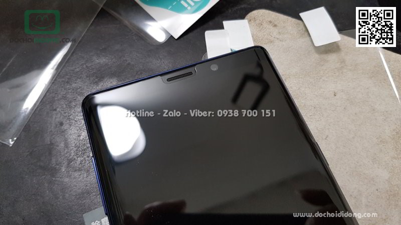 Miếng dán cường lực Samsung Note 9 Zacase trong suốt keo UV cao cấp