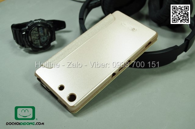 Bao da Sony Xperia M5 Nillkin Sparkle