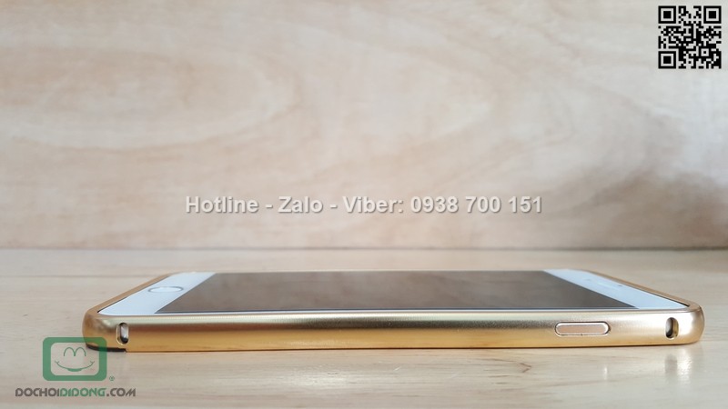 Ốp lưng iPhone 8 Plus viền nhôm lưng tráng gương