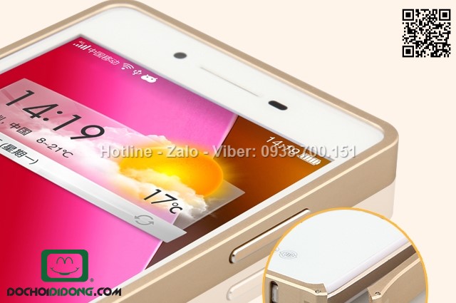 Ốp viền Oppo Find 5 Mini R827 nhôm phay