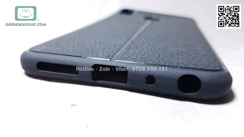 Ốp lưng Xiaomi Redmi Note 5 Pro Auto Focus dẻo lưng da