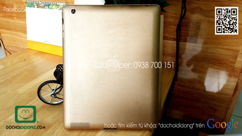 Bao da iPad 2 3 4 nắp gập