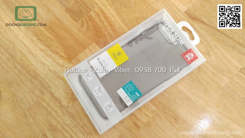 Ốp lưng iPhone 7 Plus Simple Series dẻo nhám siêu mỏng