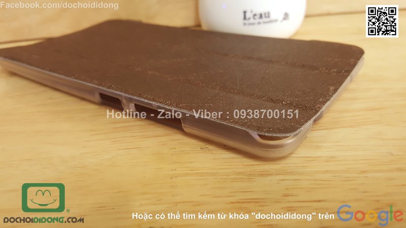 Bao da Lenovo Phab dạng flip mỏng