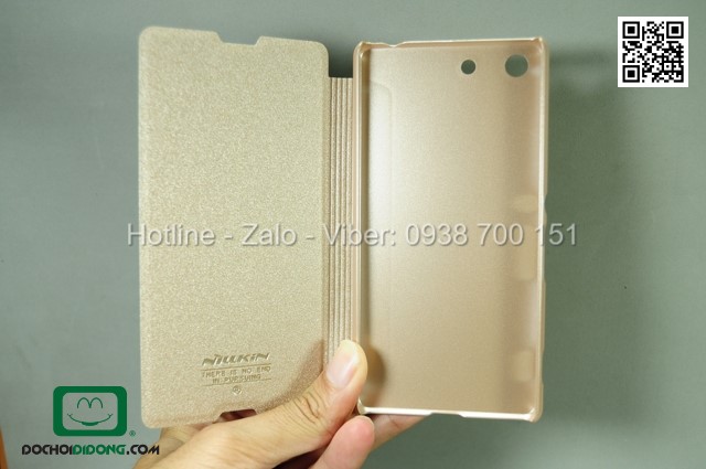 Bao da Sony Xperia M5 Nillkin Sparkle