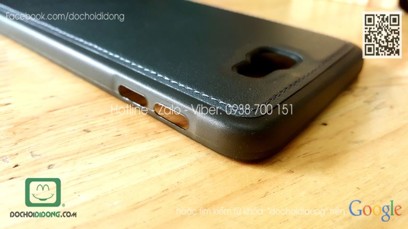 Ốp lưng Samsung Galaxy J7 Prime giả da cao cấp
