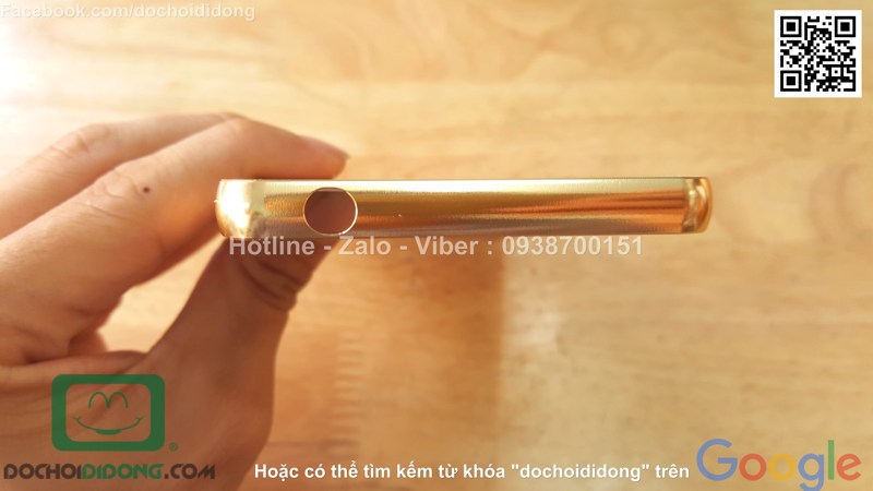 Ốp lưng OPPO F1 viền nhôm lưng tráng gương