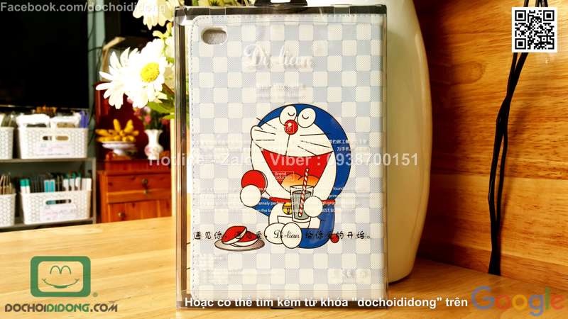 Bao da iPad Mini 1 2 3 4 Di Lian nhân vật hoạt hình