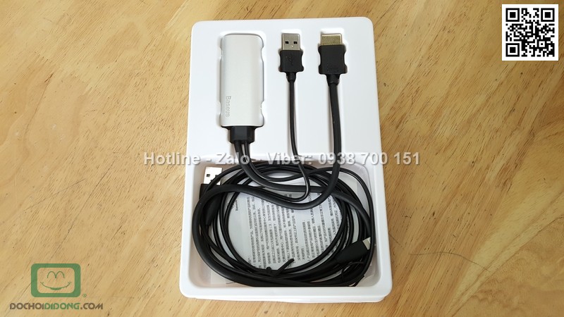 Cáp HDMI dành cho iPhone iPad Baseus chính hãng