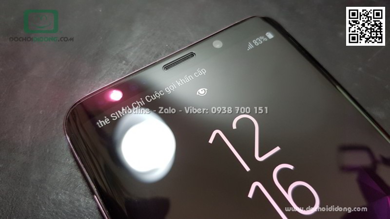 Miếng dán cường lực Samsung S9 Plus Zacase trong suốt keo UV cao cấp