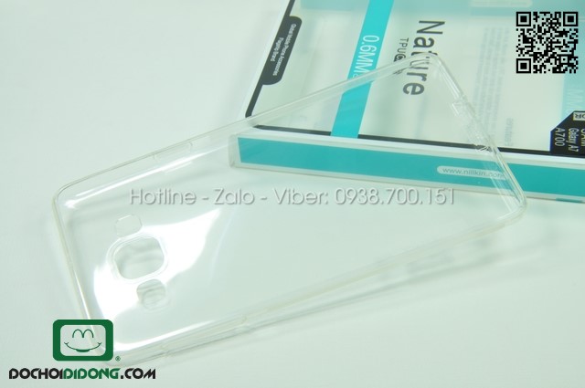 Ốp lưng Samsung Galaxy A7 Nillkin dẻo trong siêu mỏng