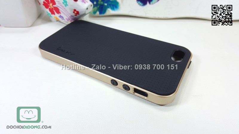 Ốp lưng iPhone 5 5S Ipaky chống sốc