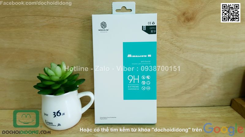 Miếng dán cường lực OPPO F1 Plus Nillkin 9H