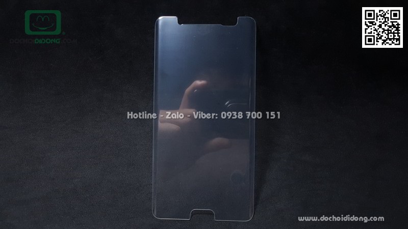 Miếng dán cường lực Samsung Note 7 FE Zacase trong suốt keo UV cao cấp