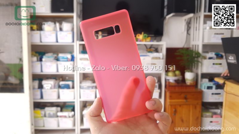 Ốp lưng Samsung Note 8 G-Case Couleur Series dẻo siêu mỏng