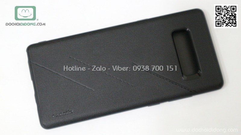 Ốp lưng Samsung Note 8 iSmile vân da cao cấp