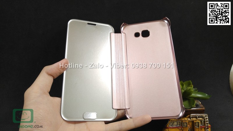 Bao da Samsung Galaxy A7 2017 Clear View