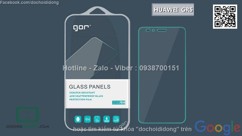 Miếng dán cường lực Huawei GR5 Gor 9H