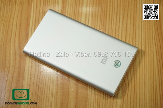 Sạc dự phòng Xiaomi 5000mah siêu mỏng chính hãng