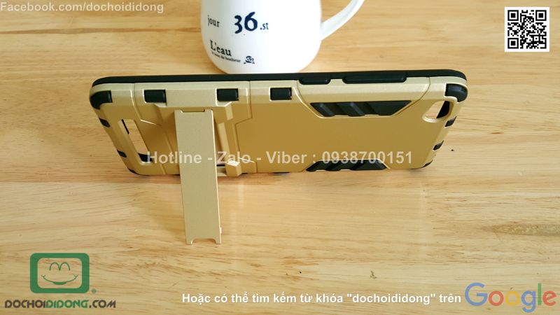 Ốp lưng Xiaomi Redmi 3 Iron Man chống sốc có chống lưng