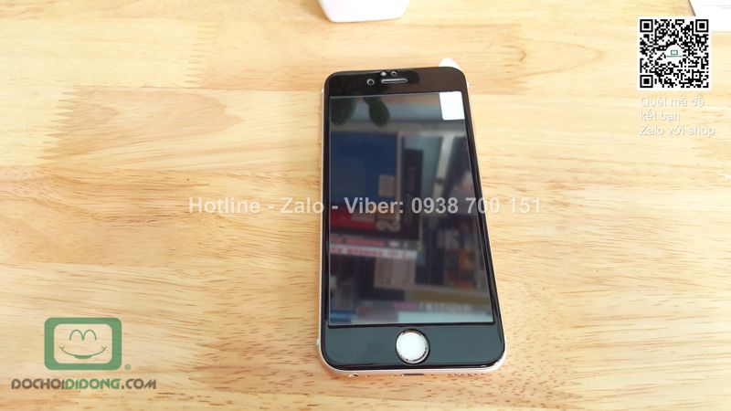 Miếng dán cường lực iPhone 6 6s Hoco full màn hình