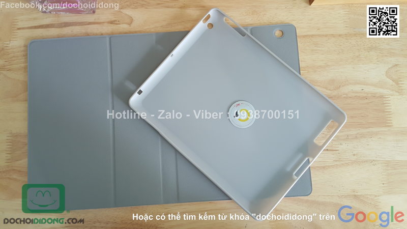 Bao da iPad 4 Gigulf hoạt hình xoay 360 độ