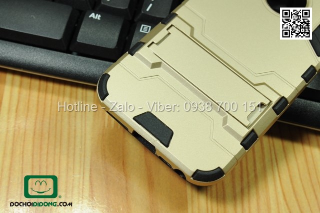 Ốp lưng iPhone 5 5S Iron Man chống sốc có chống lưng