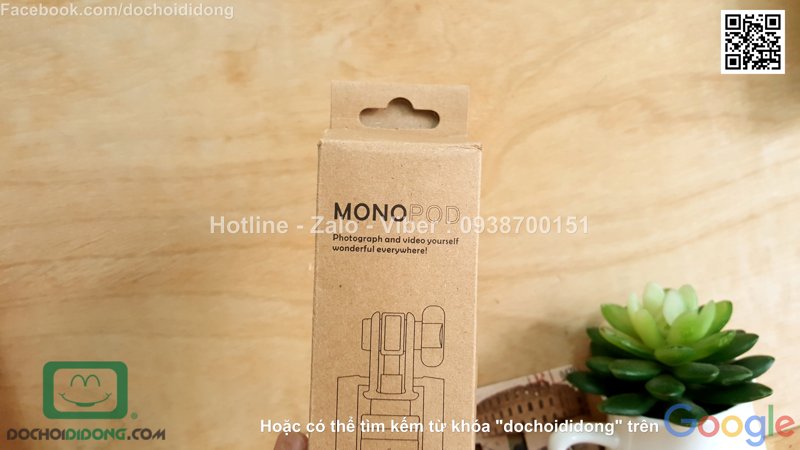 Gậy chụp ảnh tự sướng Mono Pod Jack 3.5 nhỏ gọn