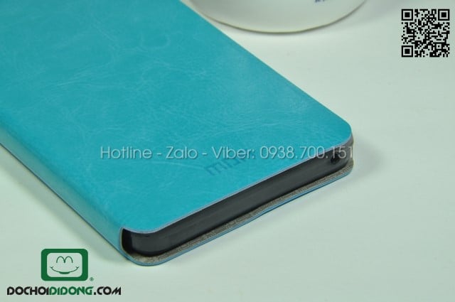 Bao da Lenovo A7000 ( K3 Note ) Mofi da trơn cao cấp