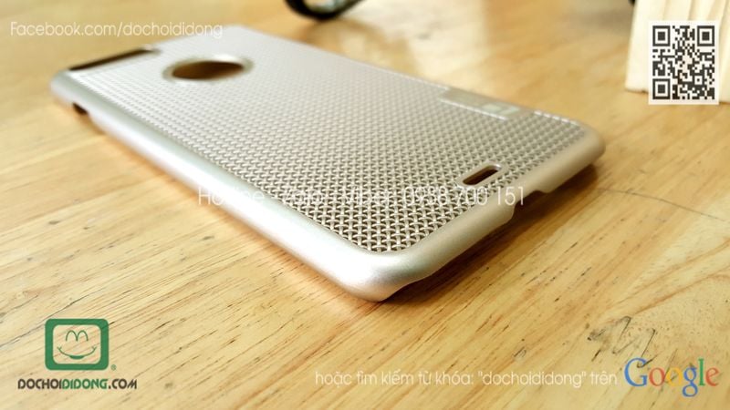 Ốp lưng iPhone 7 Plus Loopee lưng lưới chống nóng