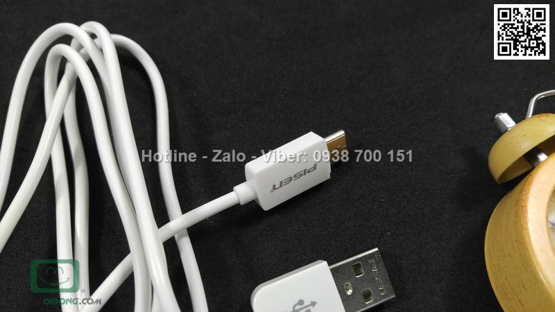 Cáp USB Type C Pisen 1m