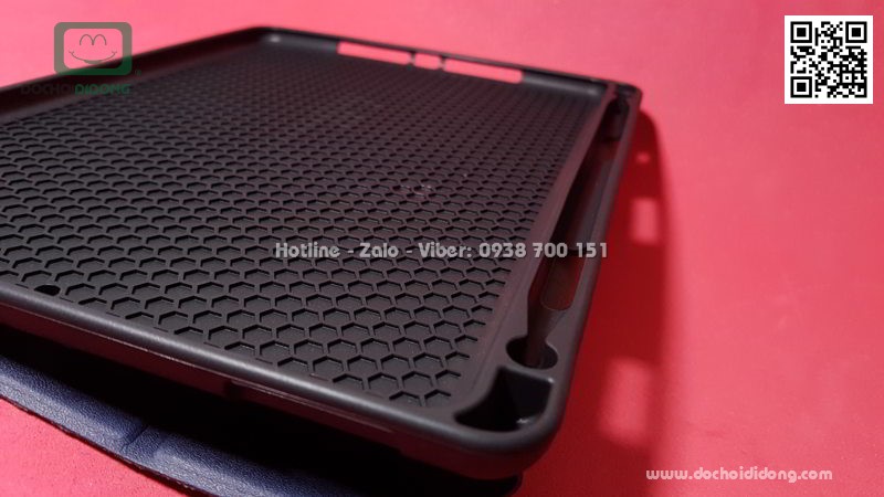 Bao da iPad Air - Air 2 - 2017 - 2018 9.7 inch lưng dẻo vân da