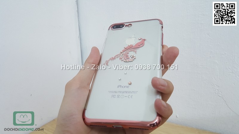 Ốp lưng iPhone 8 Plus Usam đinh đá