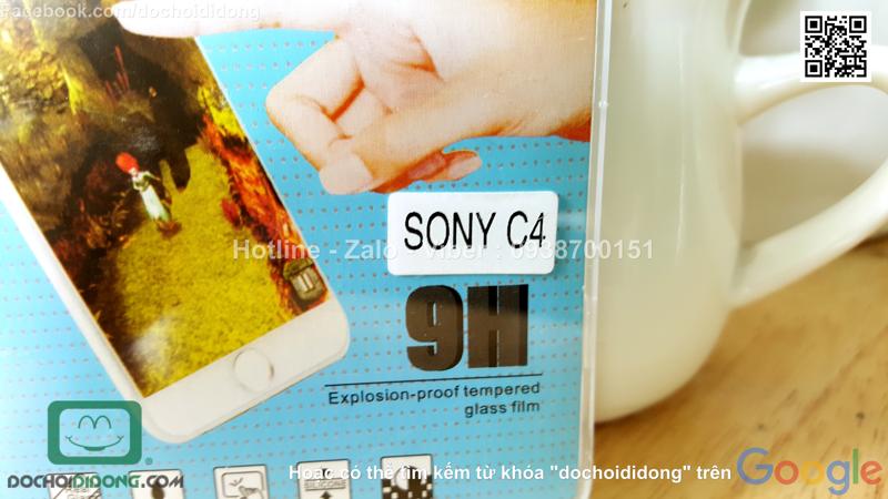 Miếng dán cường lực Sony Xperia C4 Onjess 9H