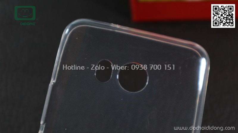 Ốp lưng HTC U11 iSmile dẻo trong siêu mỏng