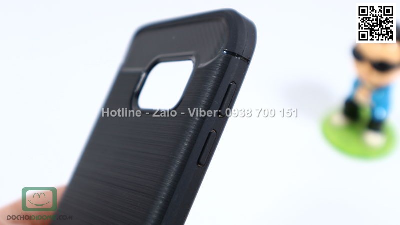 Ốp lưng Samsung Galaxy S7 Likgus chống sốc vân kim loại