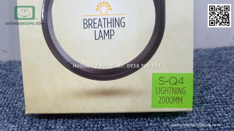 Cáp sạc Lightning Joyroom SQ4 2m có đèn led